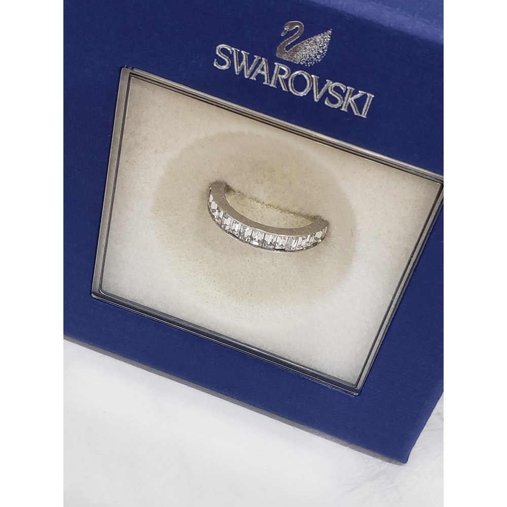 NEW SIZE 7 Swarovski SS Shades Ring Model 1179026 Stacking Bar